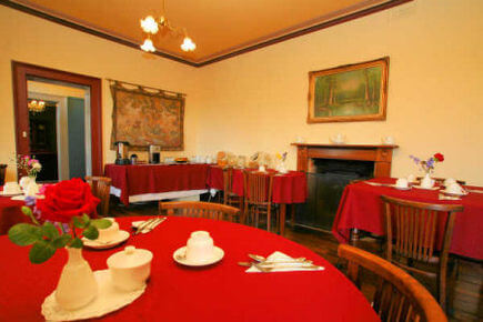 Breakfast Room at The Lodge on Elizabeth Accommodation Hobart