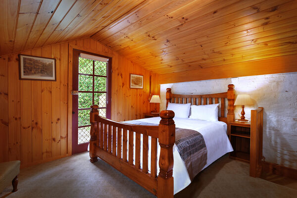 Cottage Bedroom | Cottage Bedroom | Cottage | The Lodge on Elizabeth Hobart Tasmania Accommodation